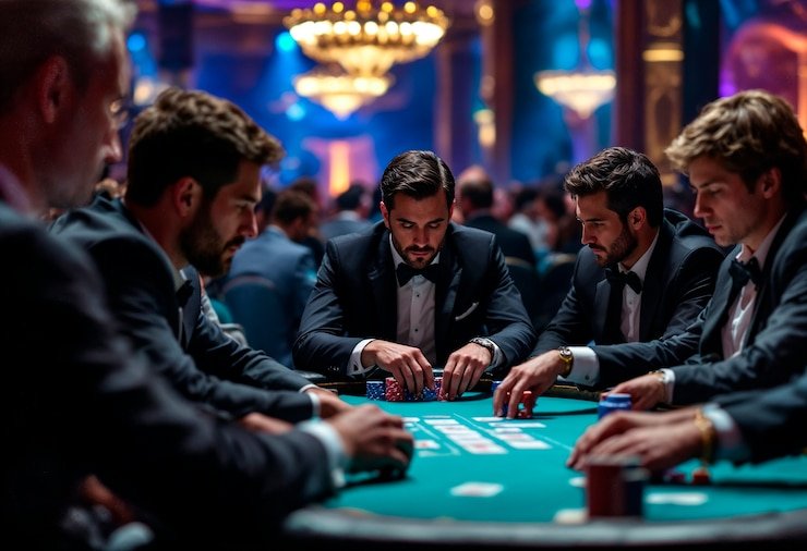 Meja AduQ di m777casino dengan HD streaming